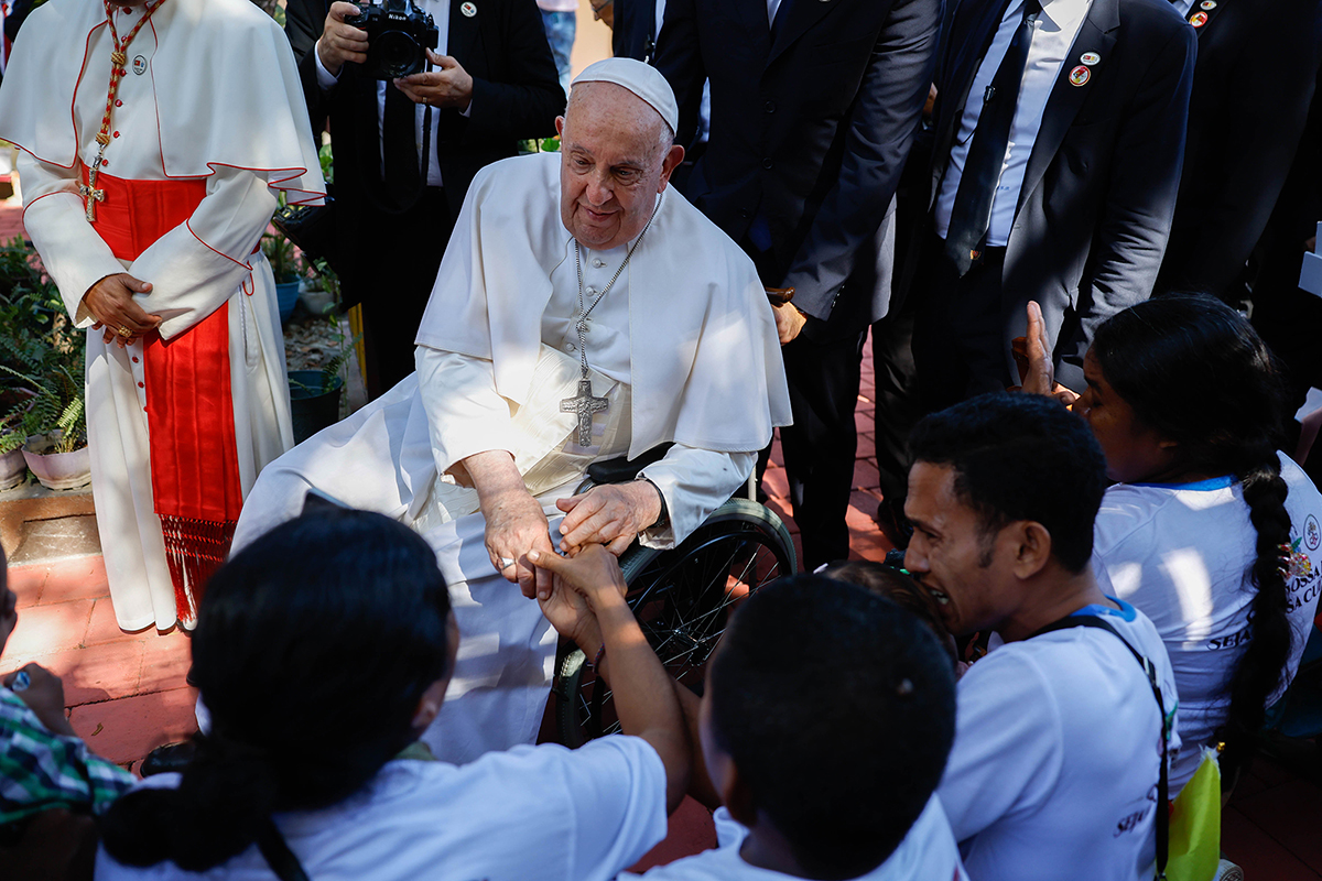 POPE’S MESSAGE | Receiving Communion can be an act of rebellion against evil