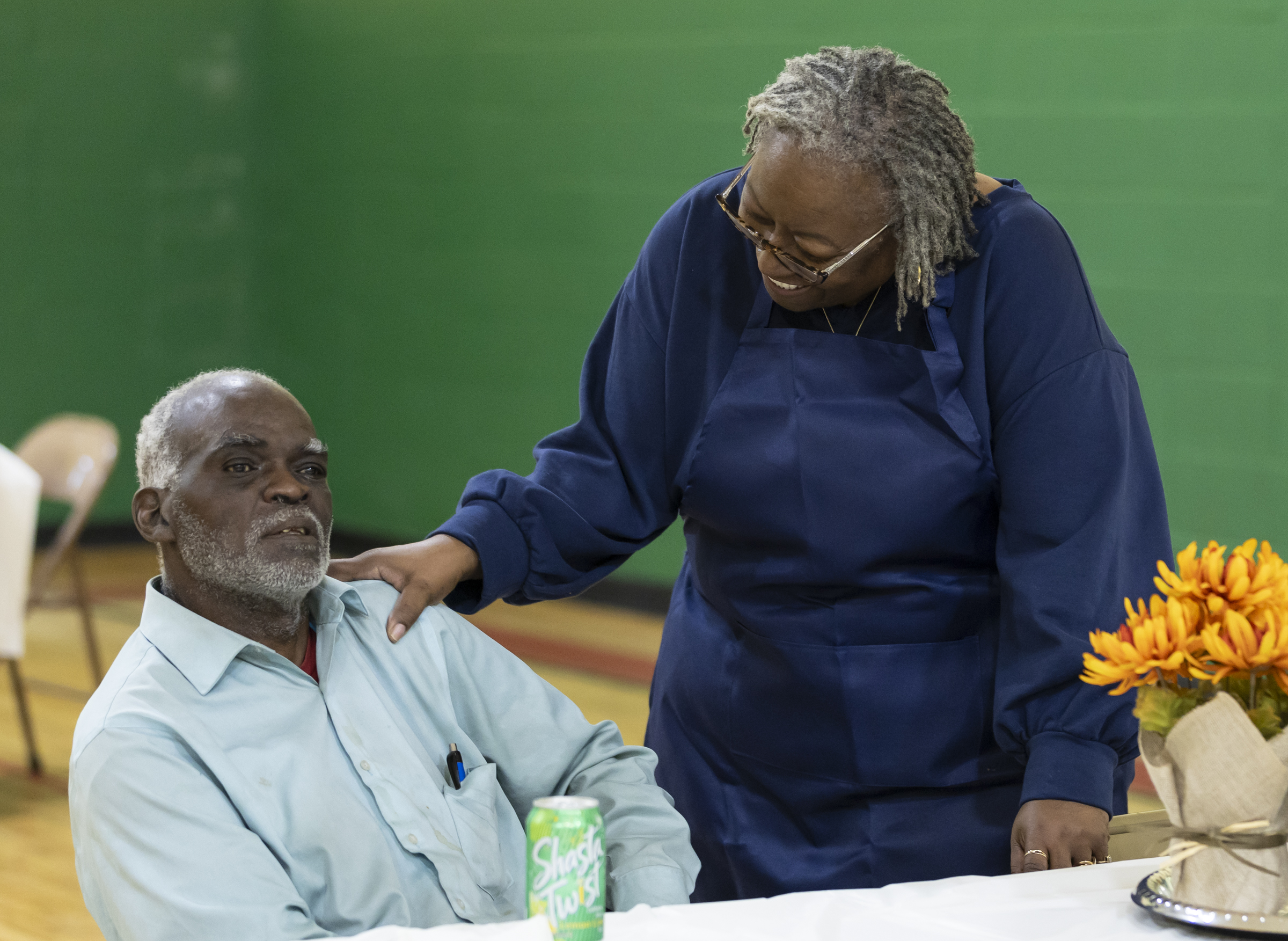 Knights and Ladies of Peter Claver fill bellies, share in fellowship at Thanksgiving meal