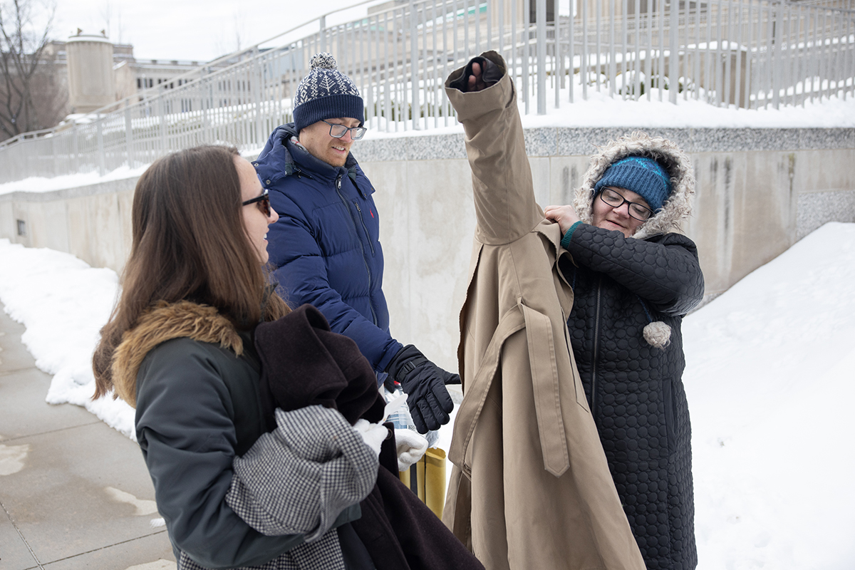 Catholic groups aid homeless in frigid temps